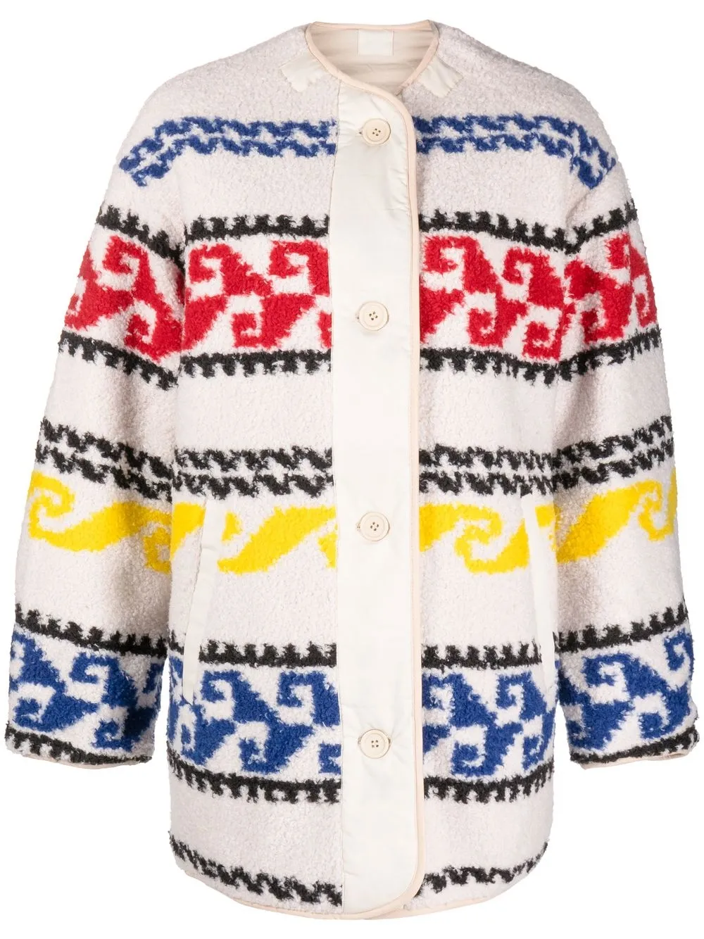 

Isabel Marant Étoile reversible padded coat - Neutrals