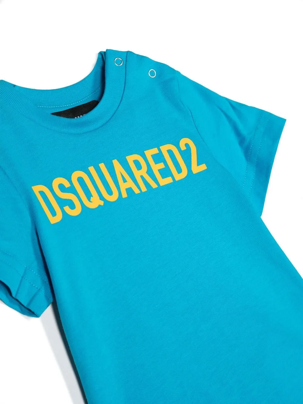  Dsquared2 Kids T Shirt Mit Logo Print   Blau 