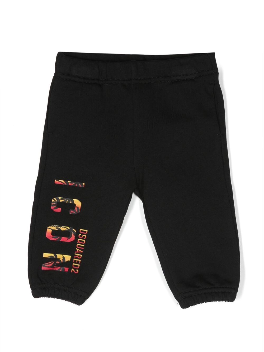 

Dsquared2 Kids logo-print cotton track pants - Black