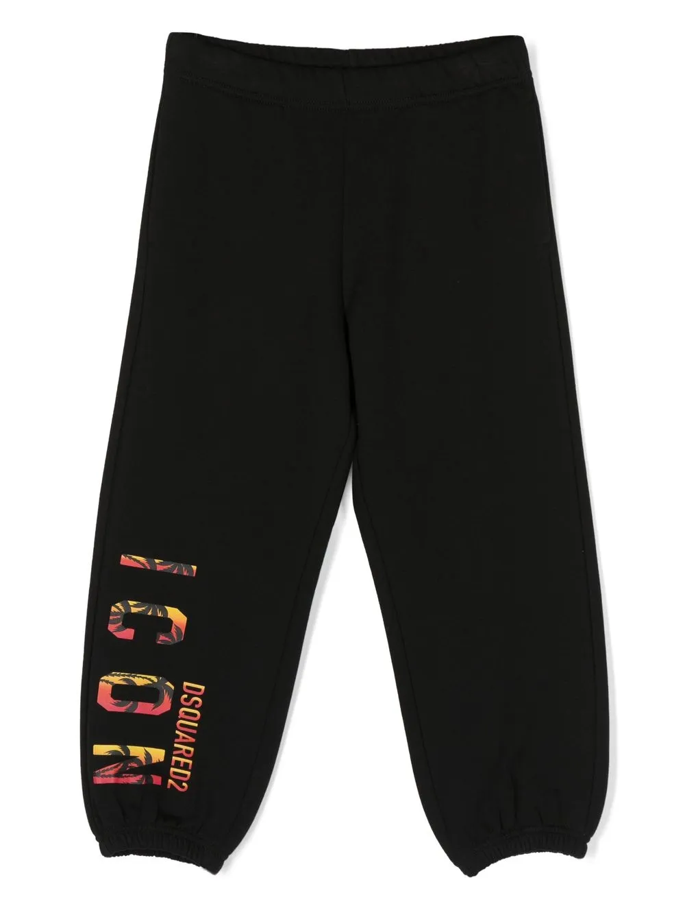 

Dsquared2 Kids pants con logo estampado - Negro