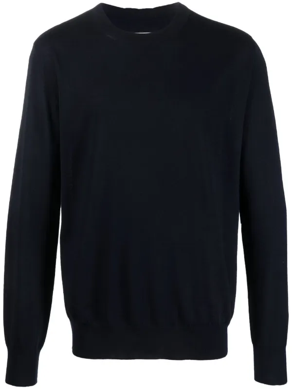 Jil Sander クルーネック セーター | ブルー | FARFETCH JP