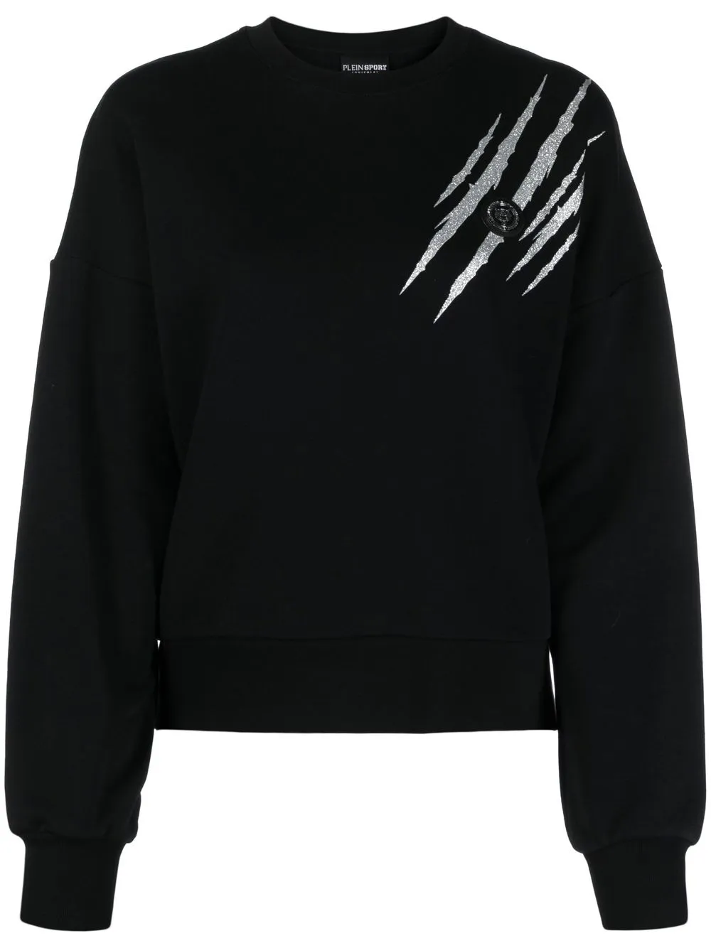Plein Sport Katoenen sweater Zwart