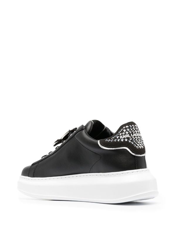 Karl Lagerfeld Rue St-Guillaume Kapri Leather Sneakers - Farfetch