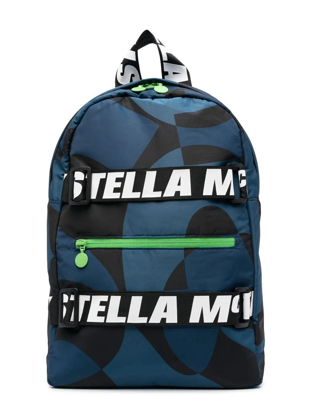 

Stella McCartney Kids mochila con logo estampado - Azul