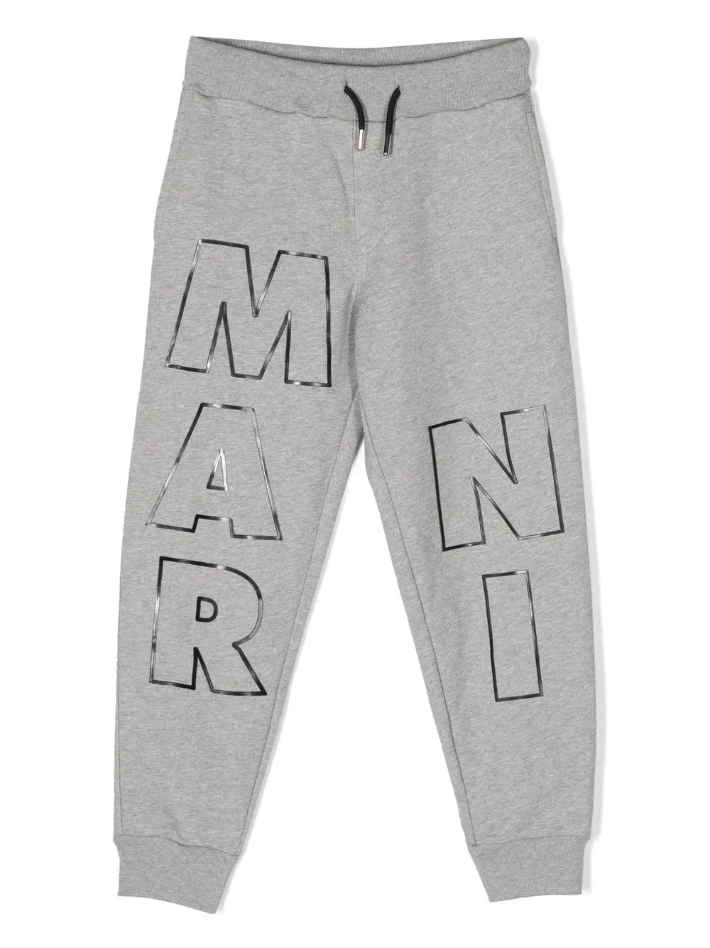 

Marni Kids raised-logo track pants - Grey