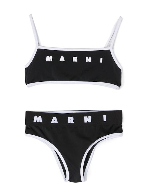 Marni Kids купальник с логотипом