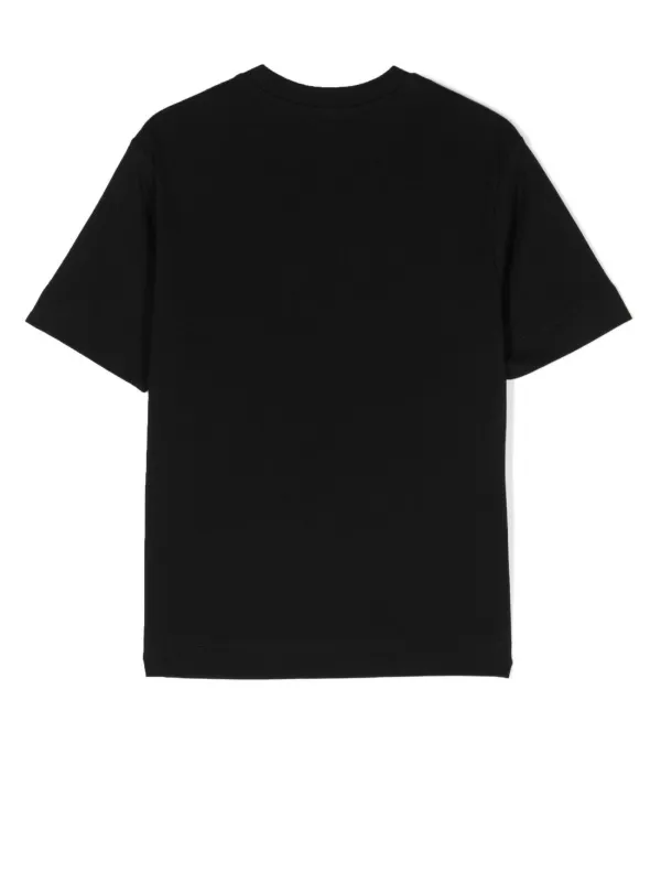 Neck print t shirt clearance