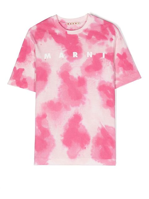 Marni Kids tie-dye short-sleeve T-shirt