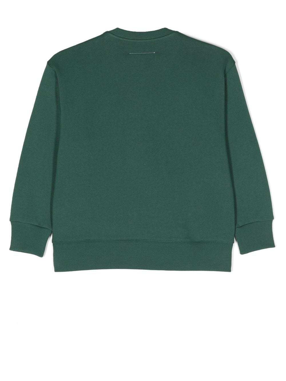 MM6 Maison Margiela Kids Sweater met grafische print - Groen