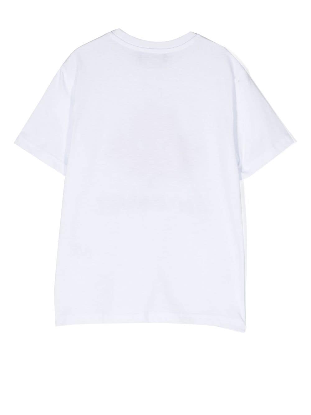 Shop Dsquared2 Relax Logo-print Short-sleeve T-shirt In White