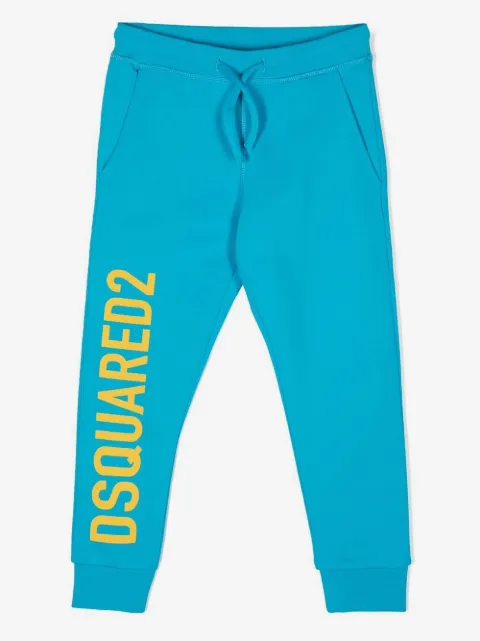 DSQUARED2 KIDS спортивные брюки с логотипом
