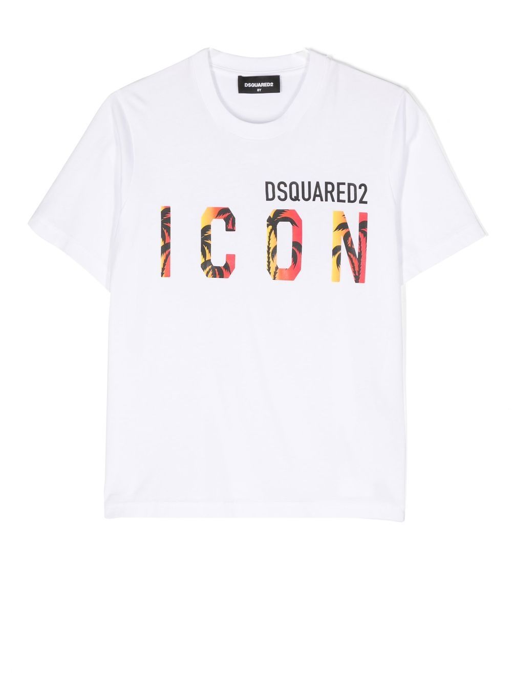 Dsquared2 T-shirt Mit Logo-print In White