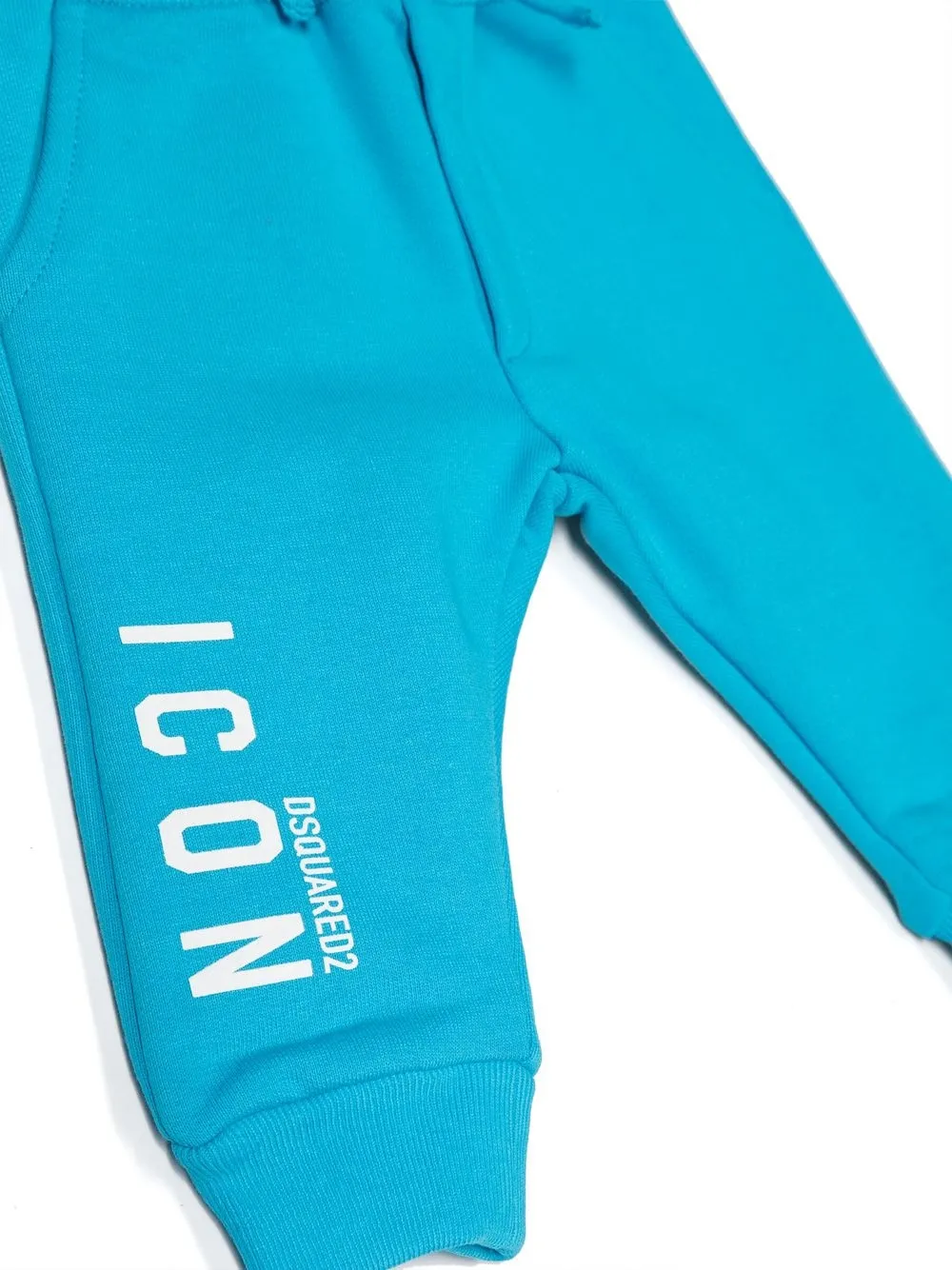 Dsquared2 Icon Logo-print Track Pants In Blue