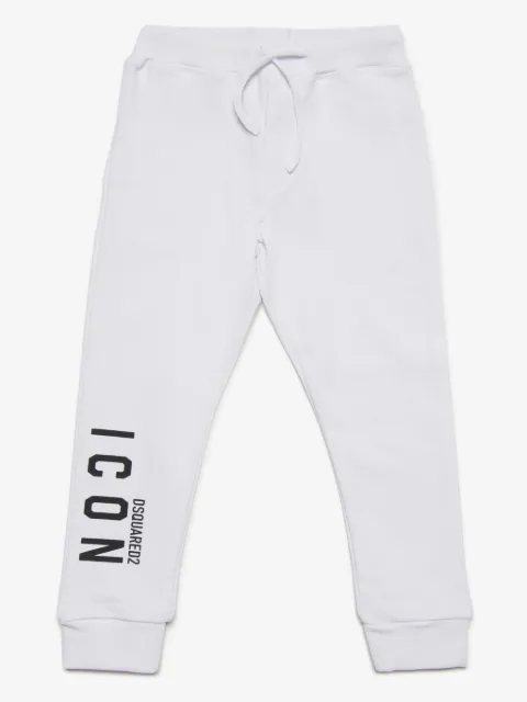 DSQUARED2 KIDS logo-print cotton track pants