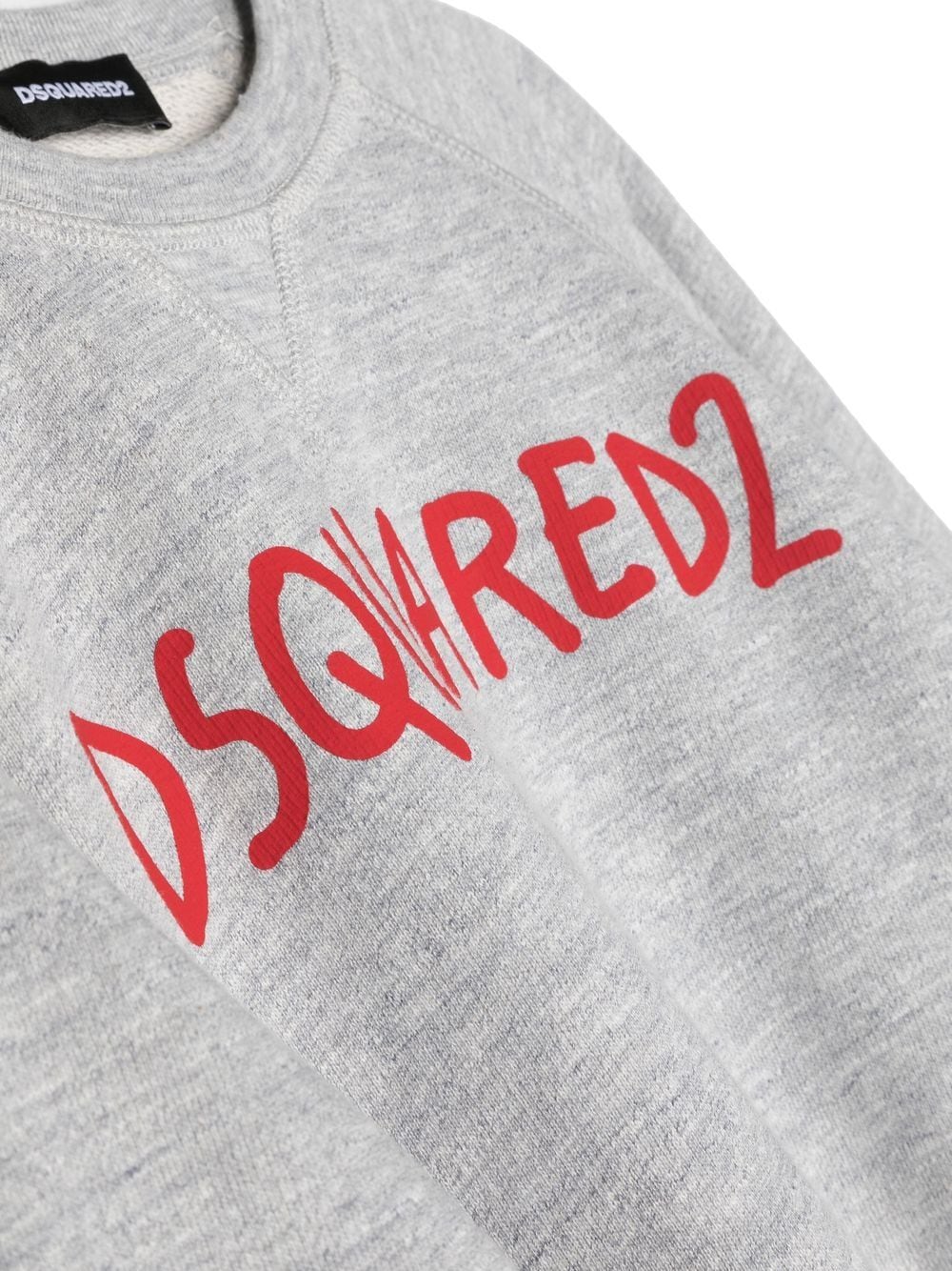 Shop Dsquared2 Logo-print Sweatshirt In Grey