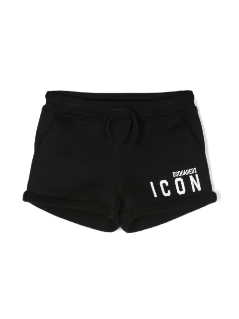 DSQUARED2 KIDS shorts deportivos con logo estampado