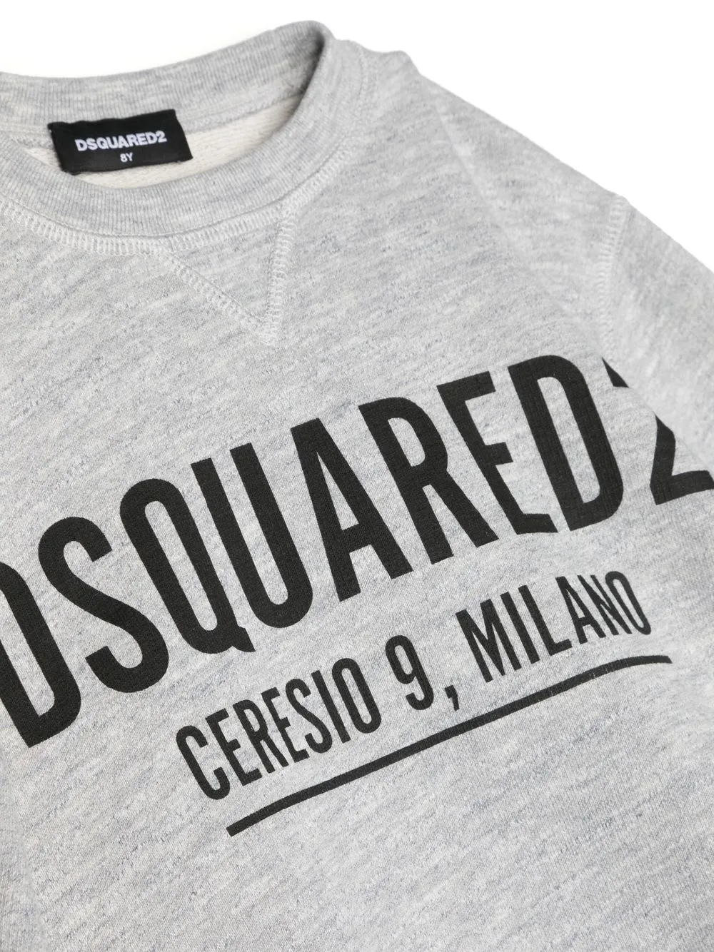  Dsquared2 Kids Sweatshirt Mit Logo Print   Grau 