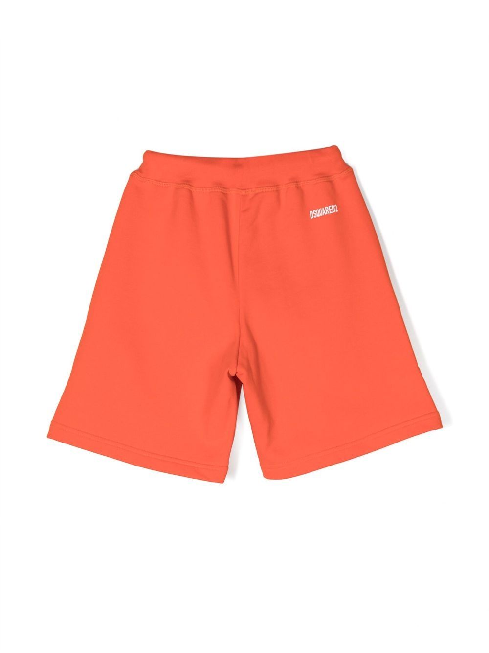 Dsquared2 Kids Shorts met logoprint - Oranje