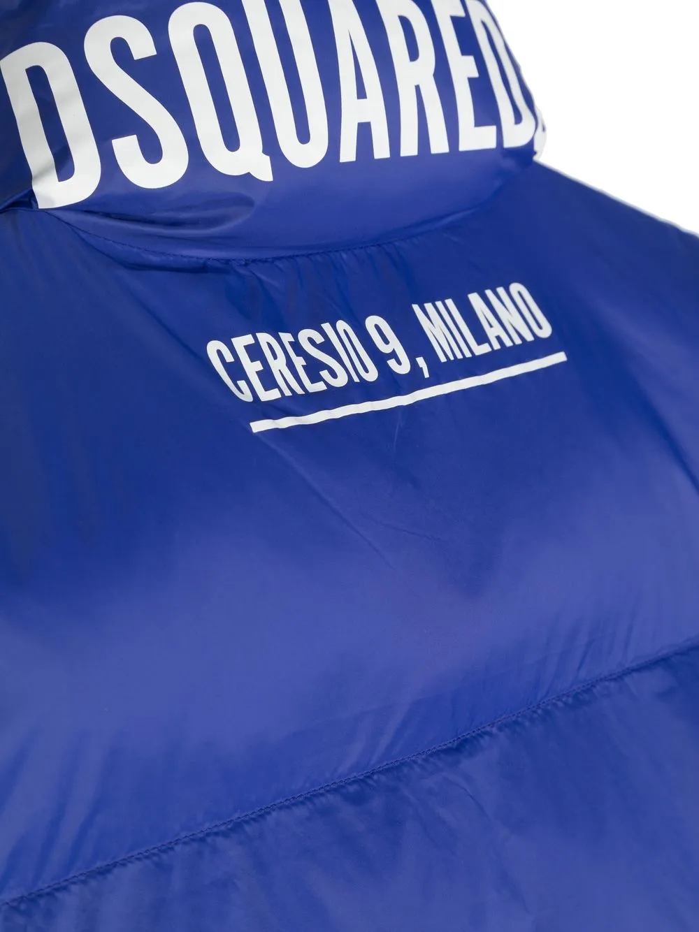  Dsquared2 Kids Logo-print Padded Gilet - Blue 