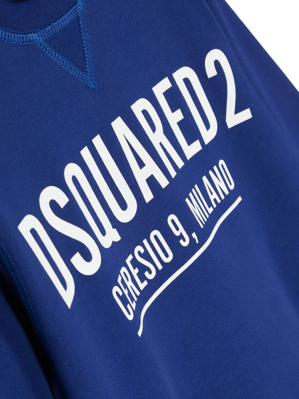  Dsquared2 Kids Sweatshirt Mit Logo Print   Blau 