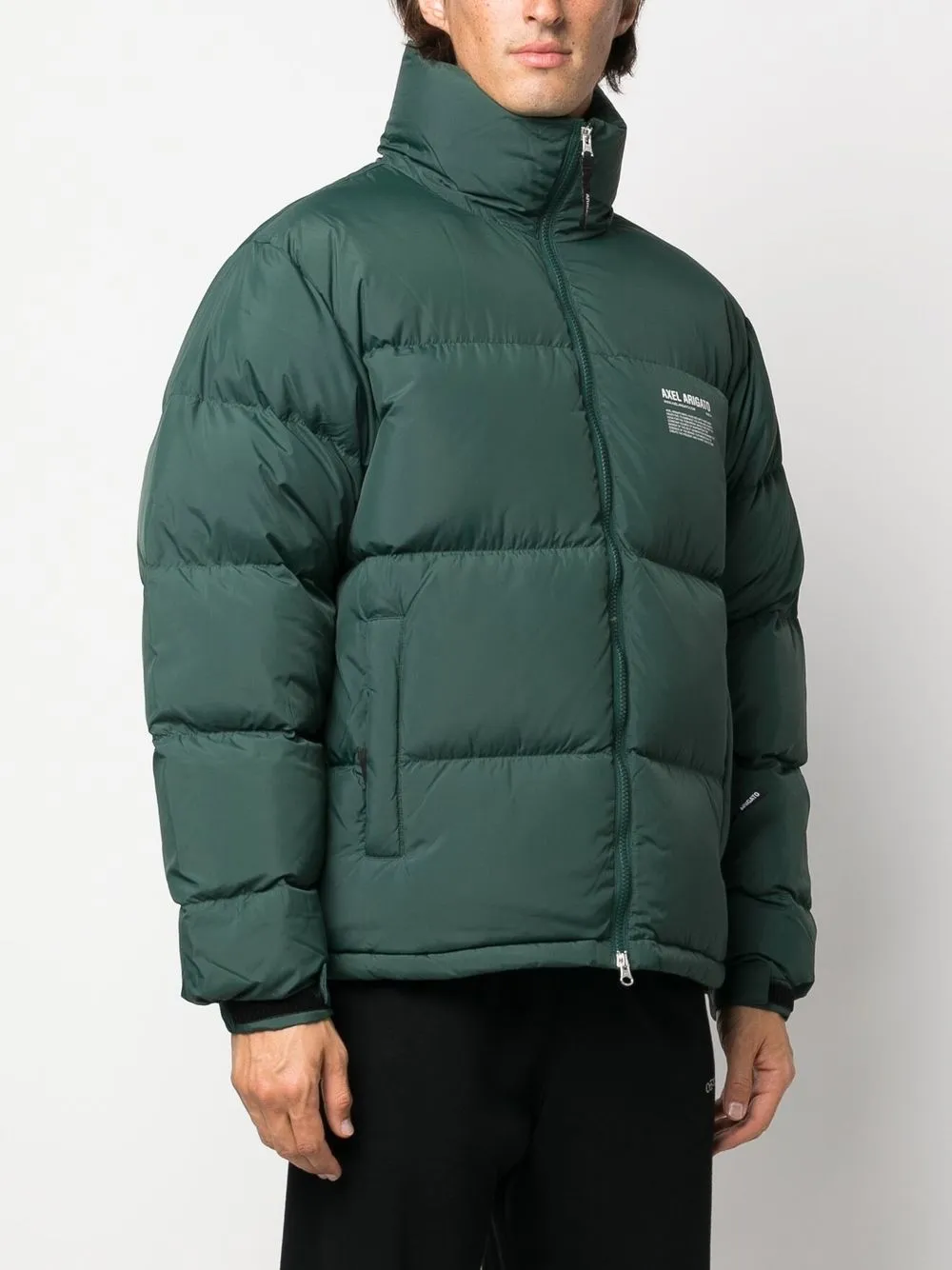 Affordable Axel Arigato logo-print padded jacket Men