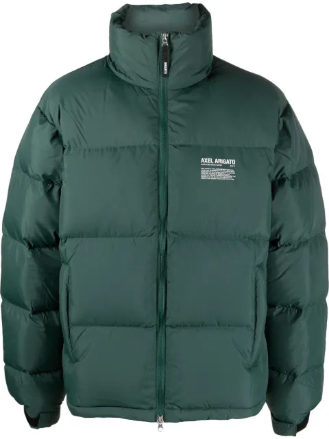 Axel Arigato logo-print padded jacket