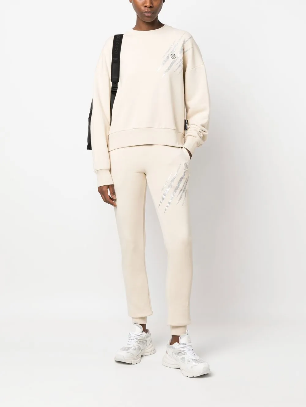 Plein Sport Katoenen sweater Beige