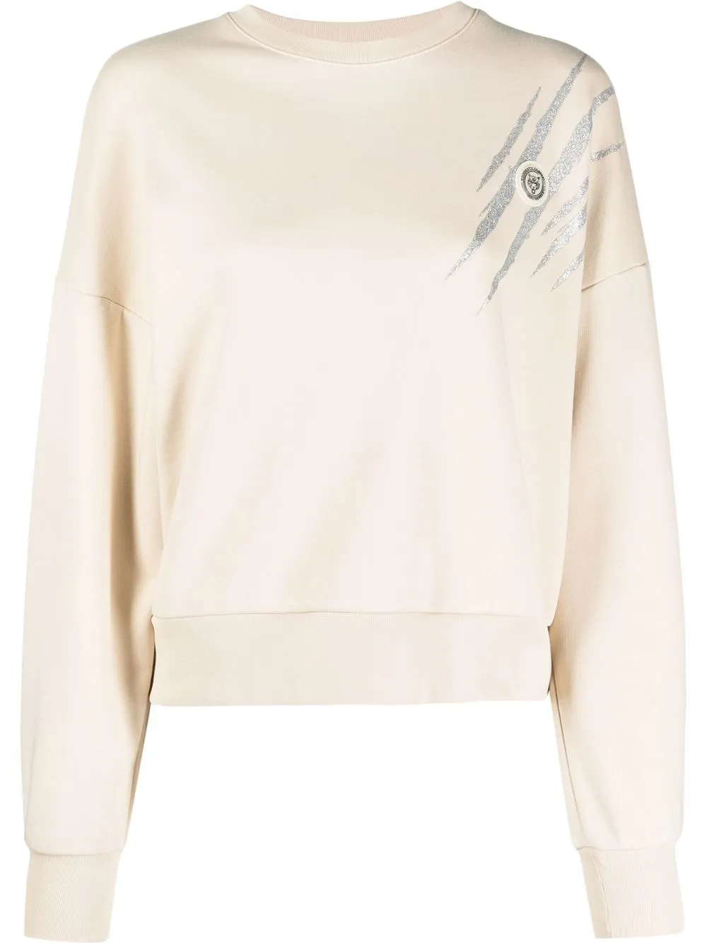 Plein Sport Katoenen sweater Beige