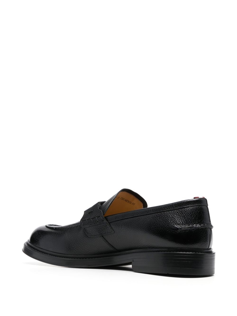 Shop Bally Nickolas Leather Loafers In Black