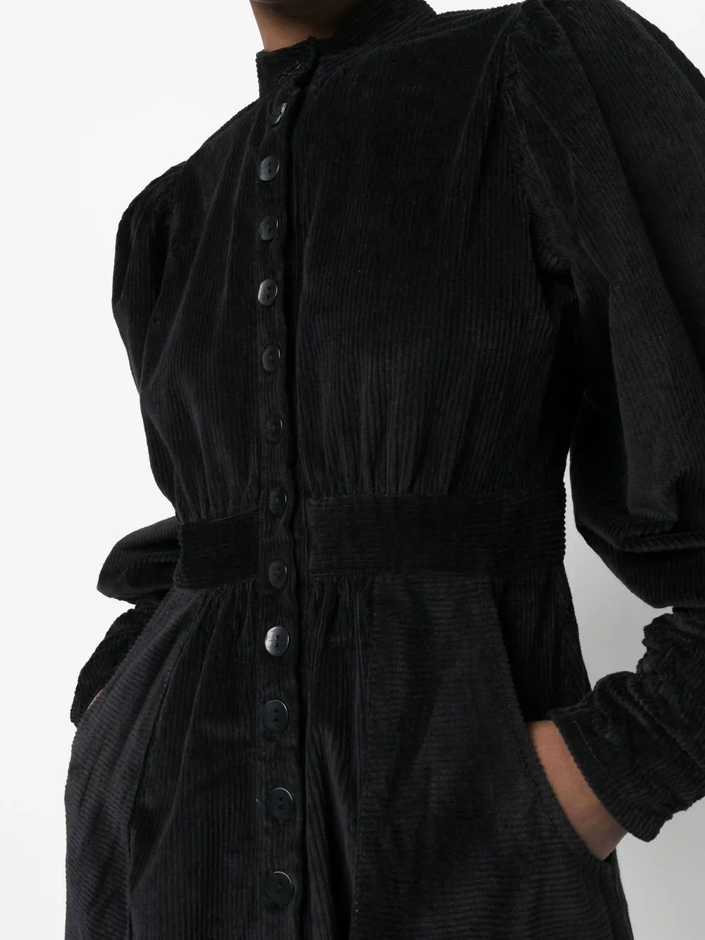 byTiMo Belted Corduroy Dress Farfetch