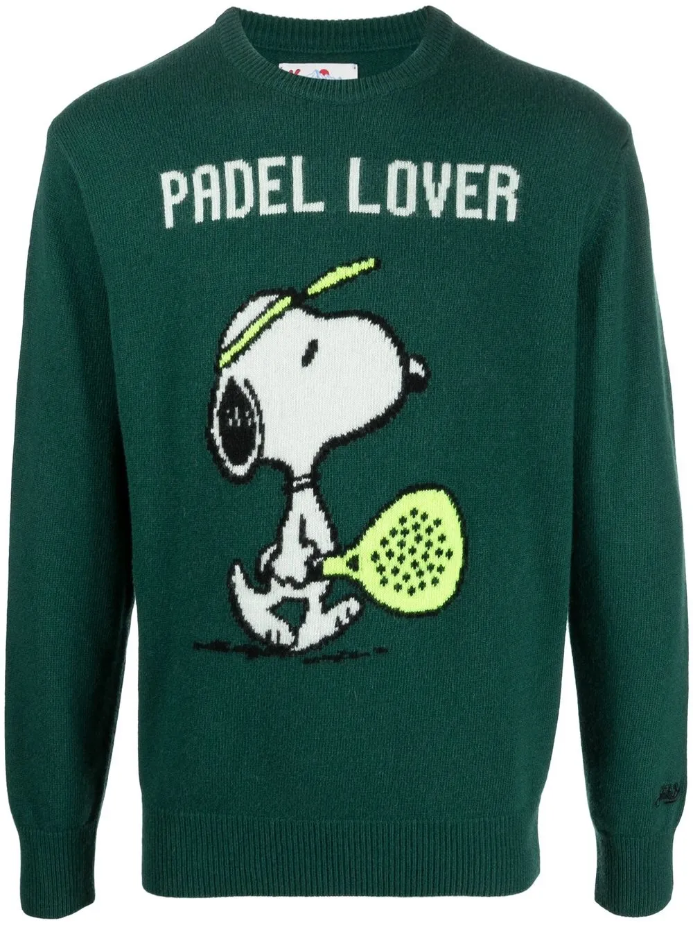 

MC2 Saint Barth suéter tejido Padel Lover Snoopy - Verde