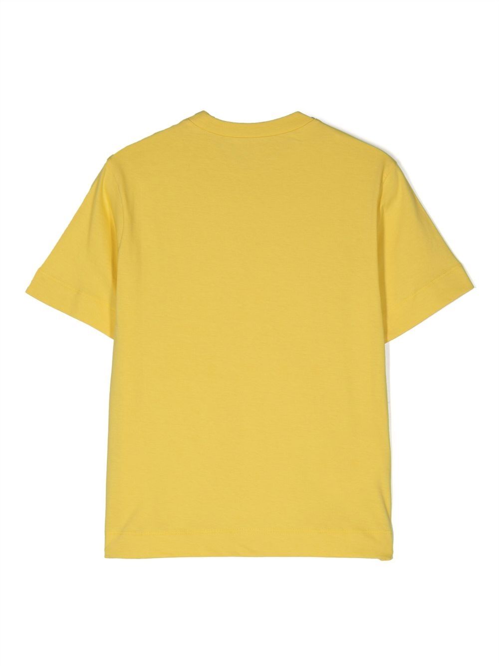 Marni Kids T-shirt met geborduurd logo - Geel