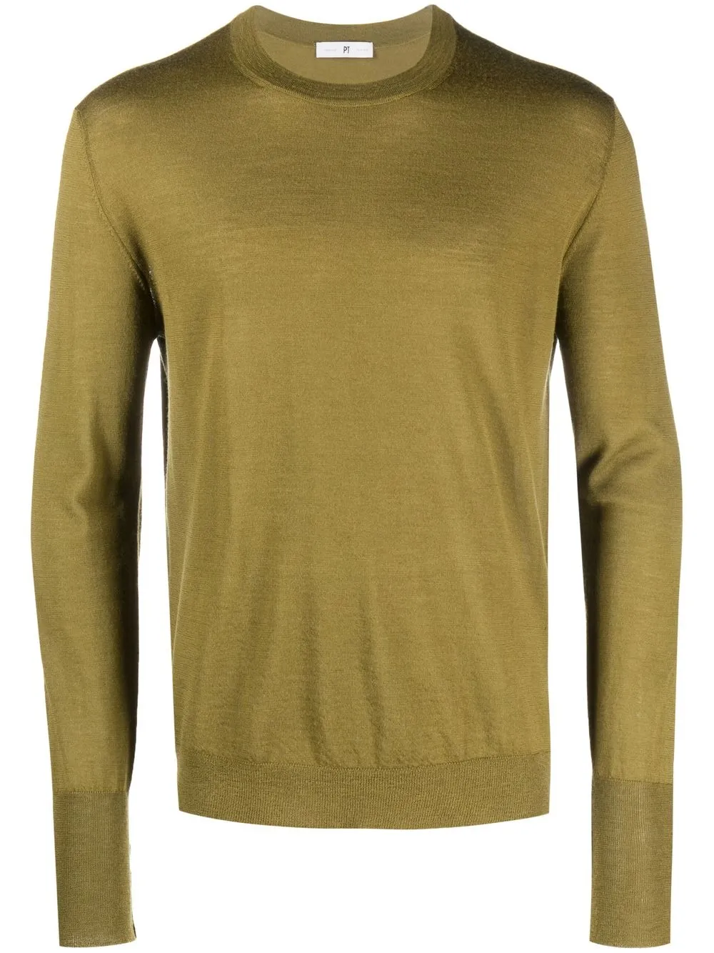 

PT Torino crew-neck long-sleeve jumper - Green