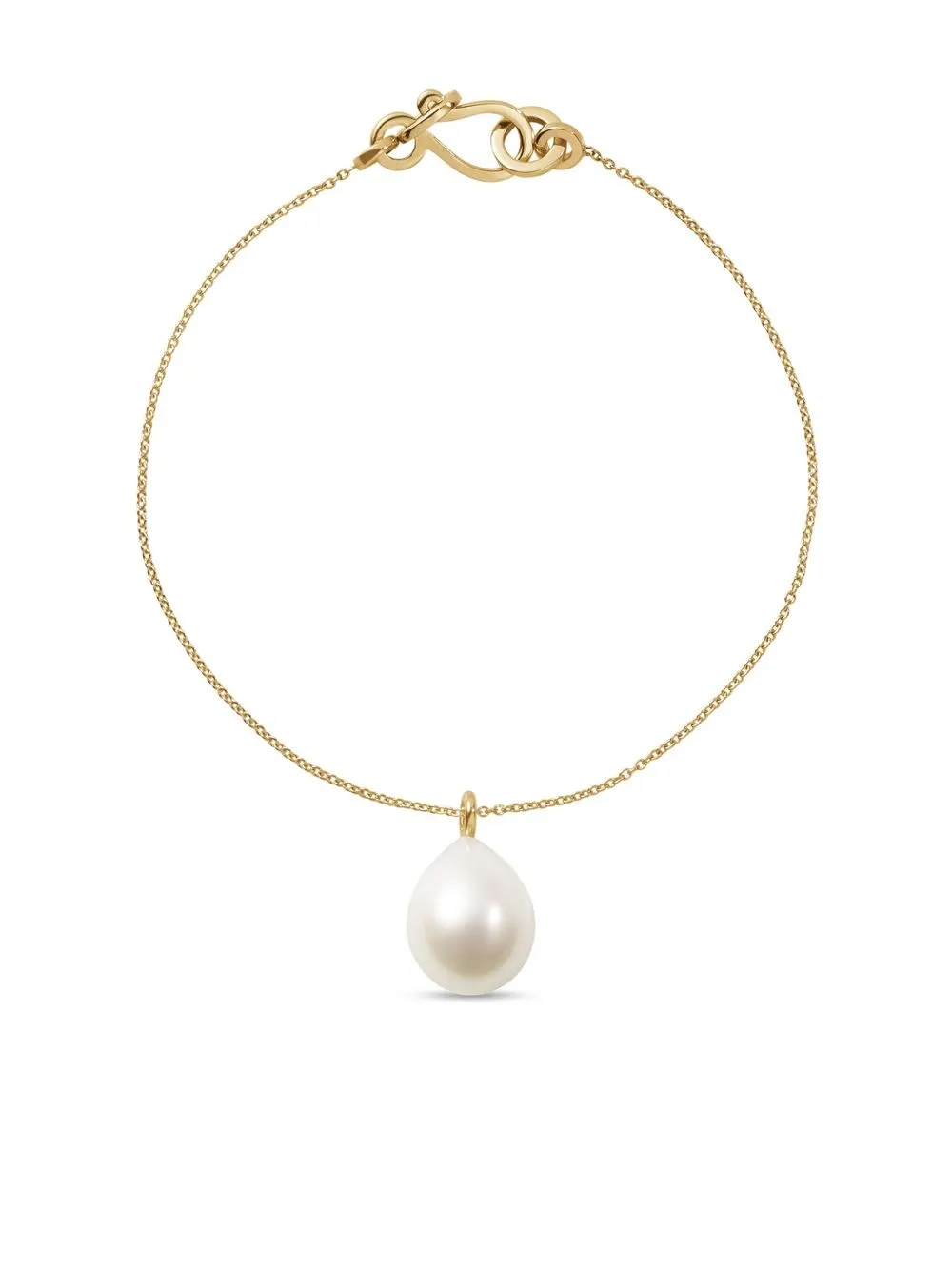 

Sophie Bille Brahe pulsera L'eau Main en oro amarillo de 18kt con perlas de agua dulce - Dorado