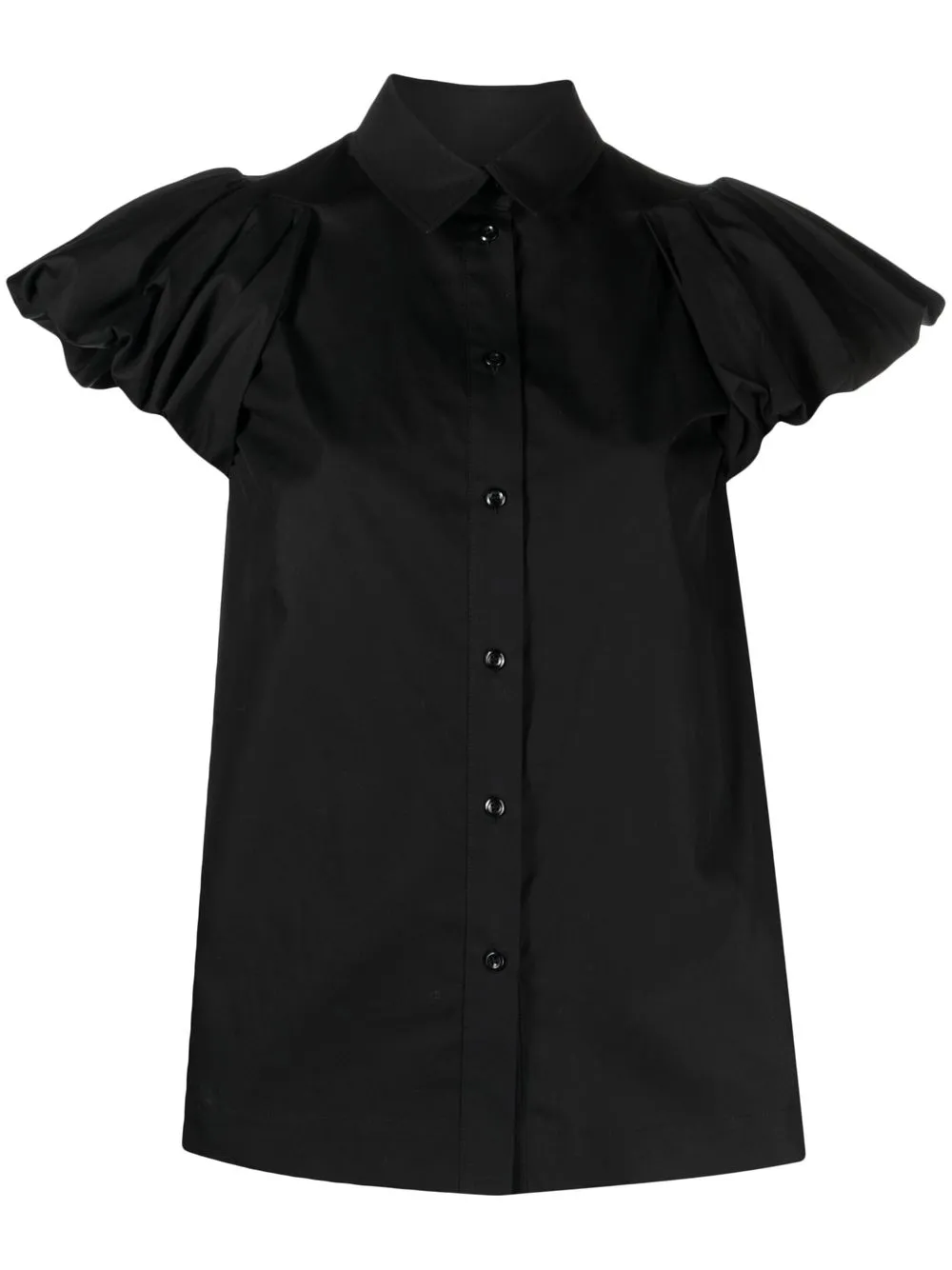 

Simone Rocha short-sleeve shirt - Black