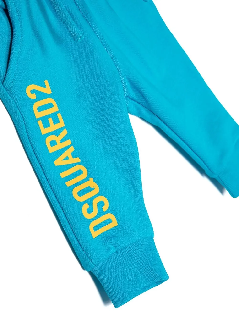 Dsquared2 Logo-print Track Pants In Blue