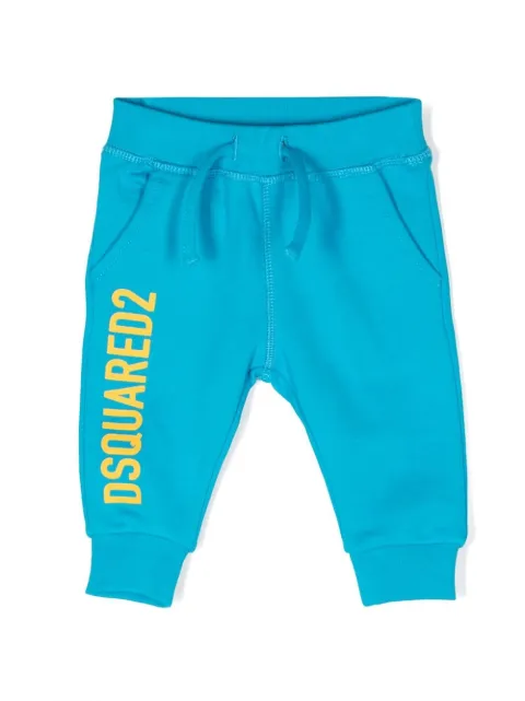 DSQUARED2 KIDS pantalon de jogging à logo imprimé
