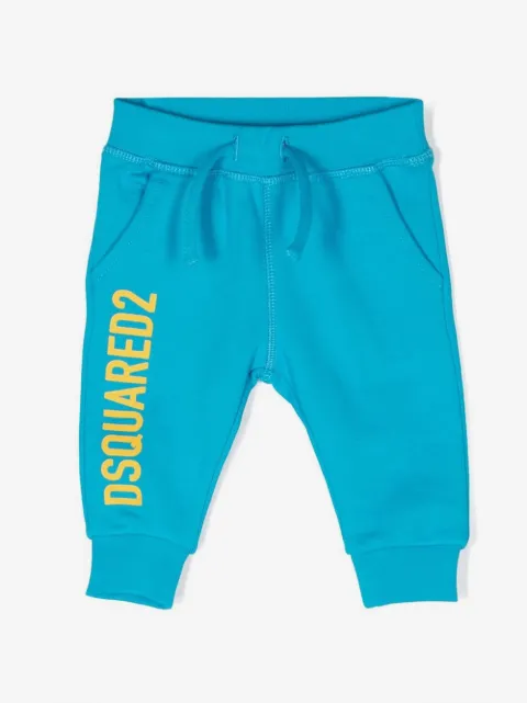 DSQUARED2 KIDS pantalon de jogging à logo imprimé