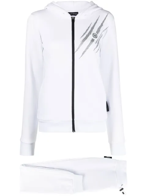 Plein Sport Scratch cotton jogging tracksuit