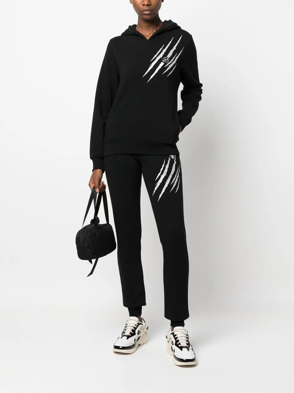 Plein Sport Scratch cotton sweatshirt hoodie | Hoodies | Image 2