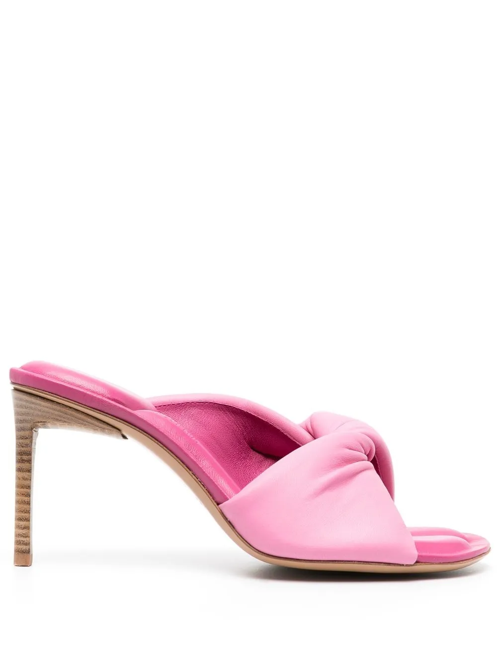 

Jacquemus sandalias con detalle retorcido - Rosado