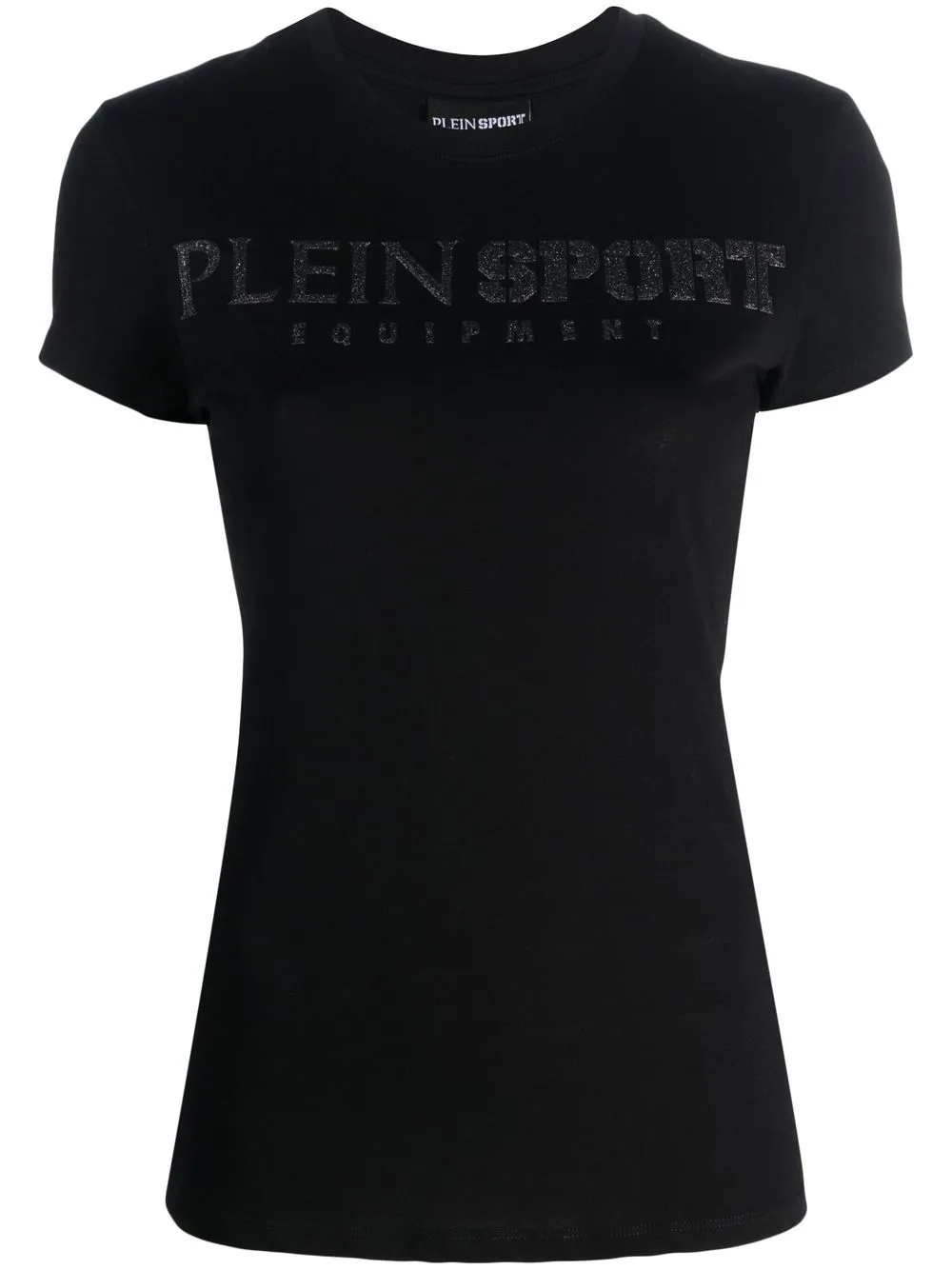 

Plein Sport logo-print stretch-cotton T-shirt - Black