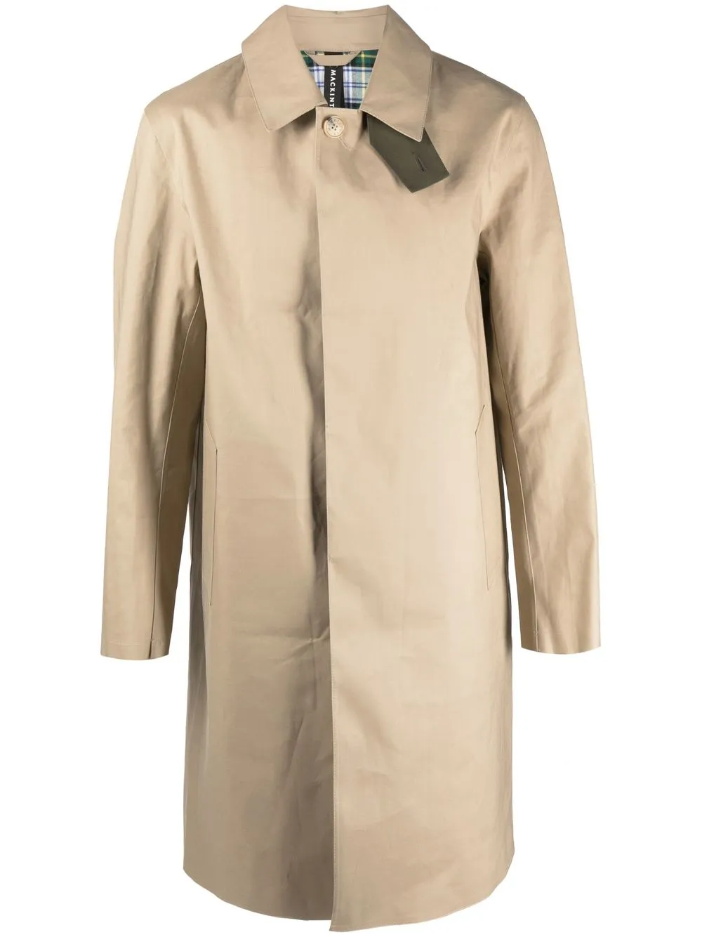 

Mackintosh single-breasted trench coat - Neutro