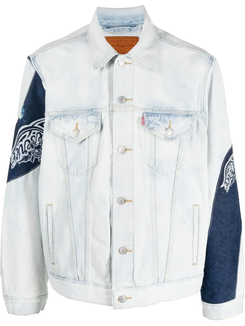 

Levi's patchwork denim-jacket - Blue
