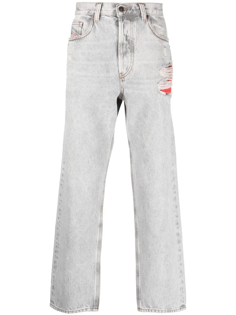 

Diesel straight-leg denim jeans - Grey