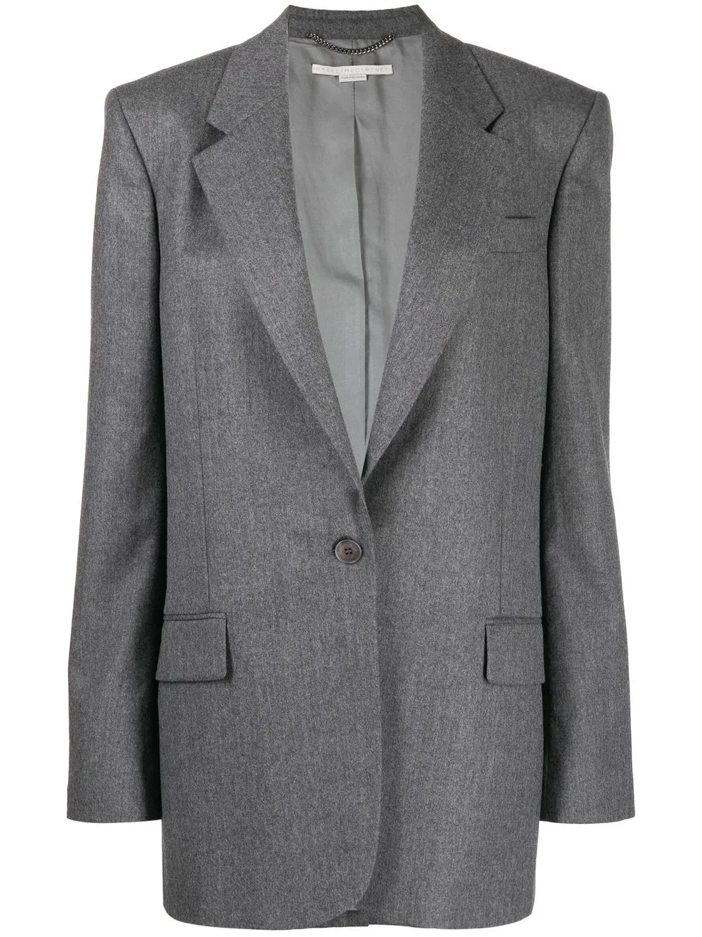 

Stella McCartney single-breasted wool blazer - Grey