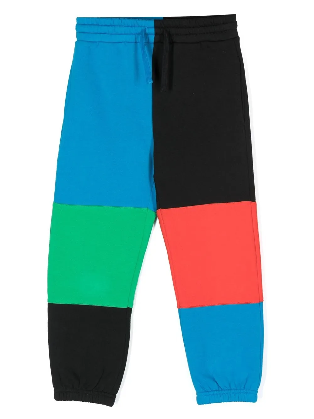 

Stella McCartney Kids pants con diseño color block - Negro