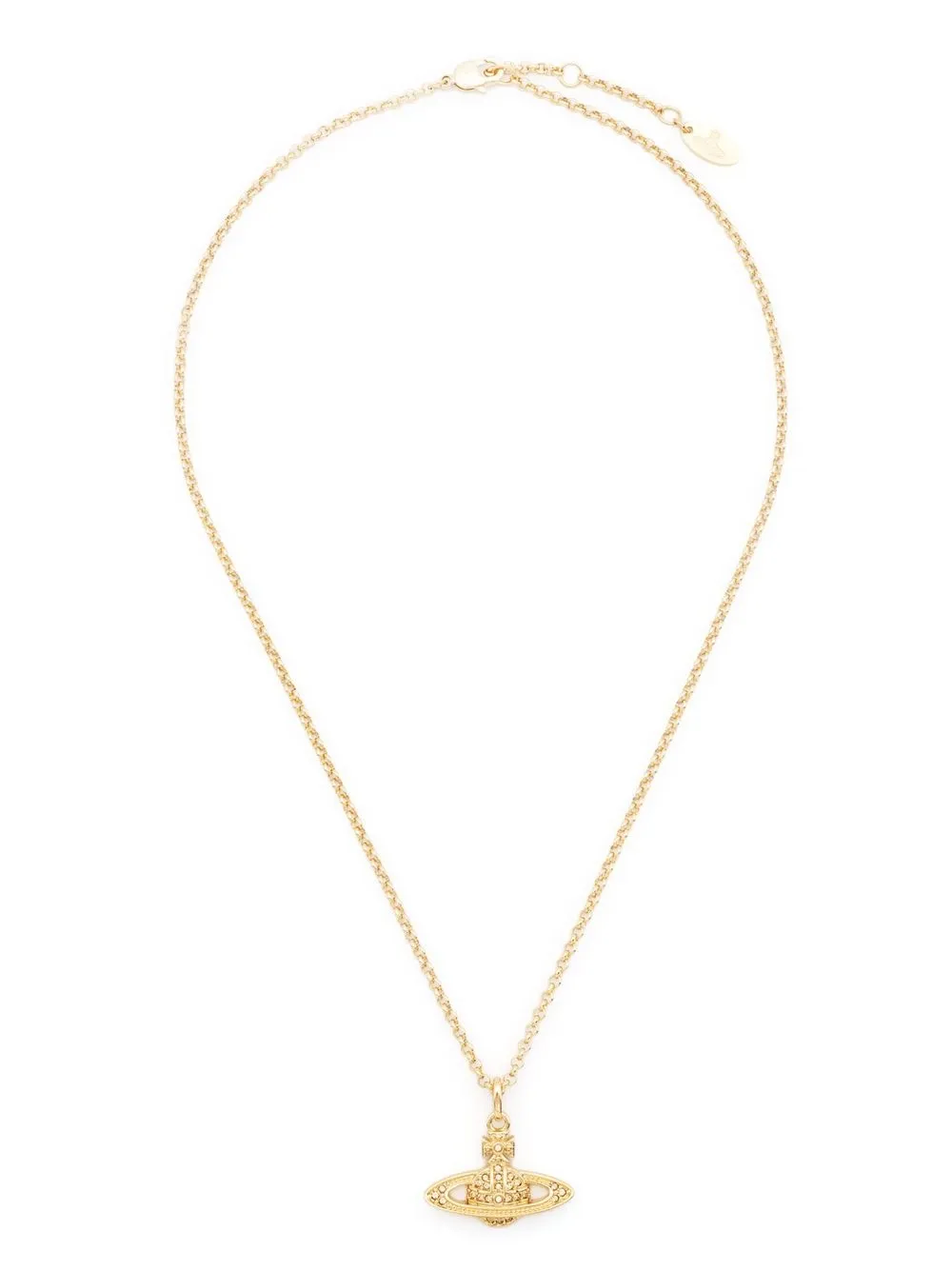 

Vivienne Westwood collar con motivo Orb y detalles - Dorado
