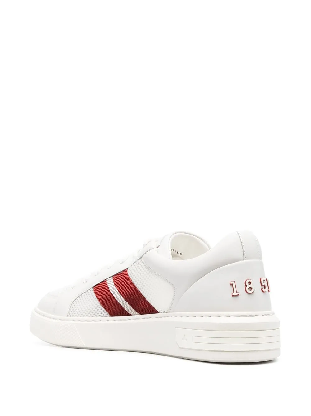 Shop Bally Mely Low-top Sneakers In 白色