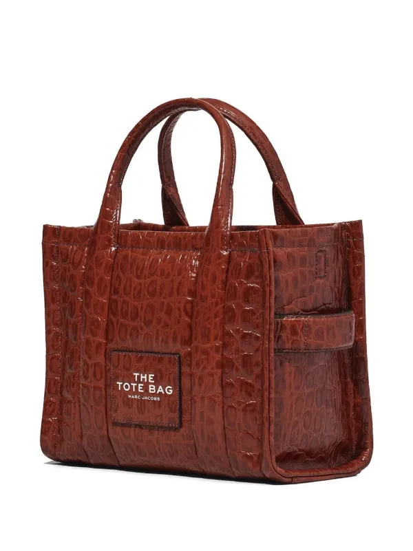 Mini croc tote bag best sale